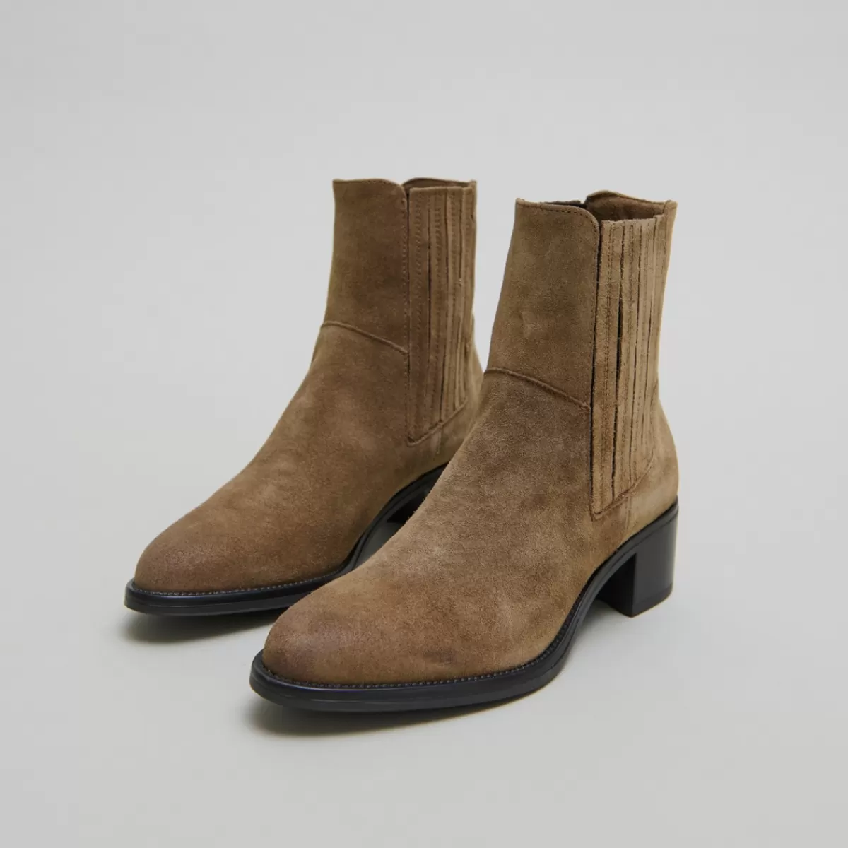 Women Jonak Boots A Elastiques Et Talons Carres