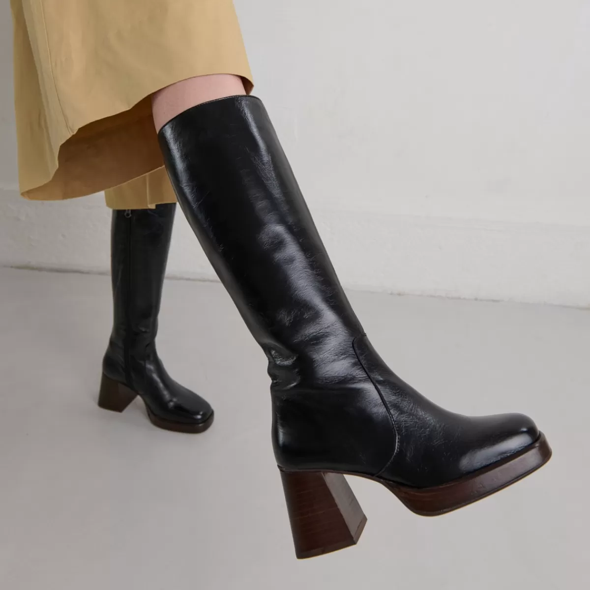 Women Jonak Bottes A Plateformes