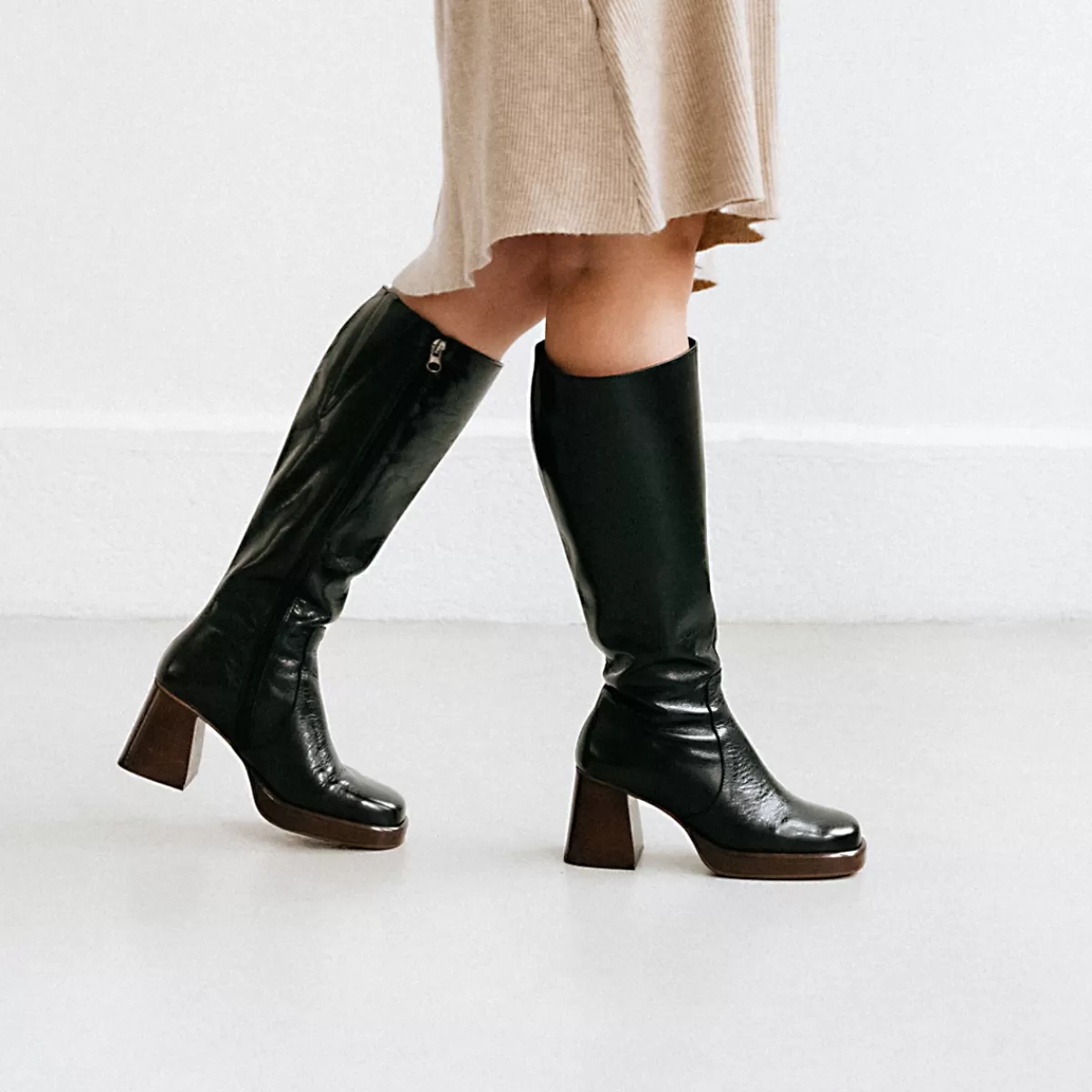 Women Jonak Bottes A Plateformes