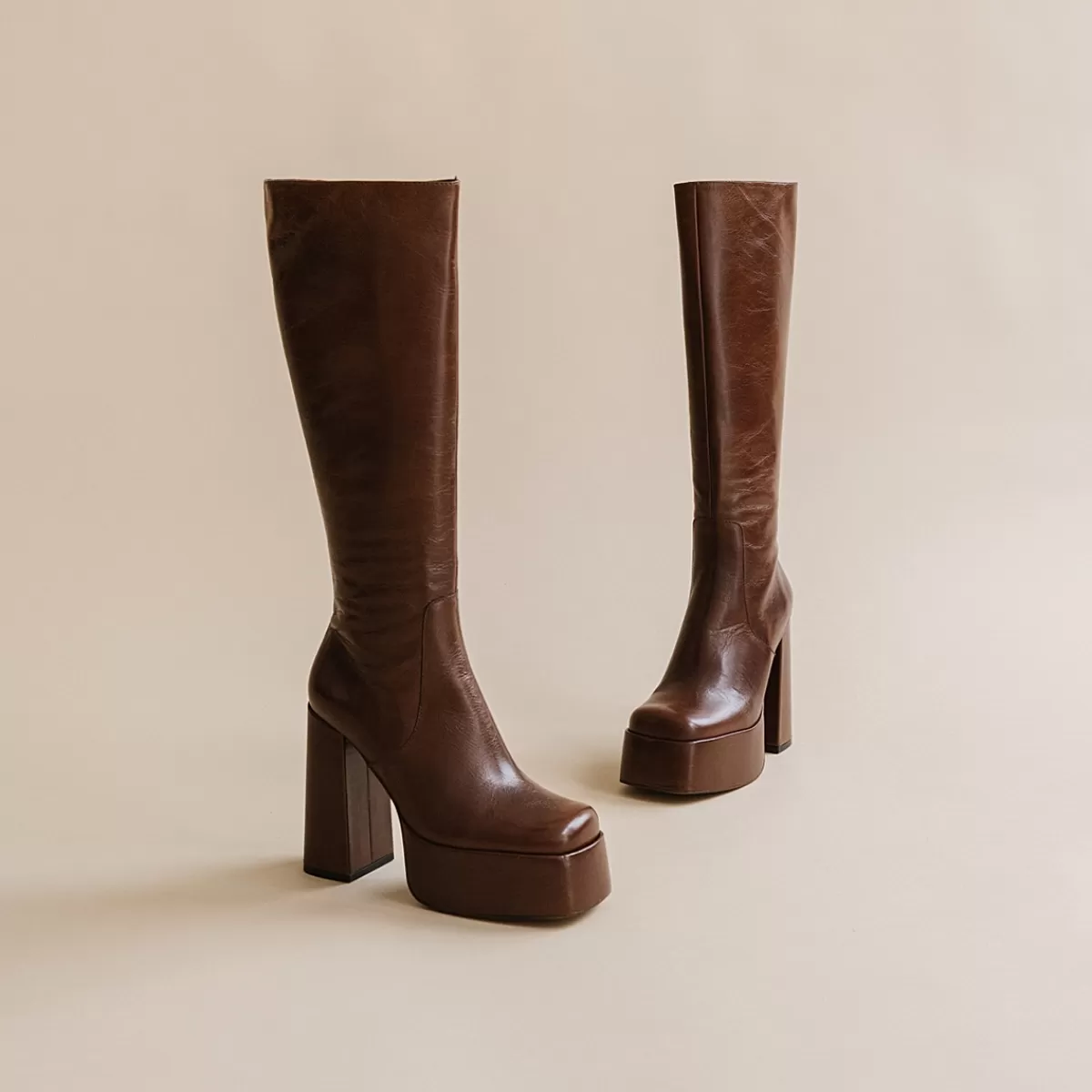 Women Jonak Bottes A Plateformes Et Bouts Ronds