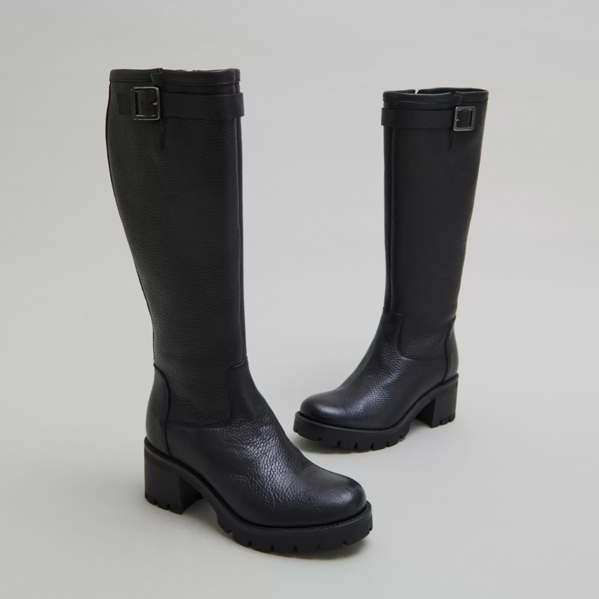 Women Jonak Bottes A Semelles Crantees Et Boucles